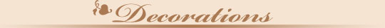 Décorations